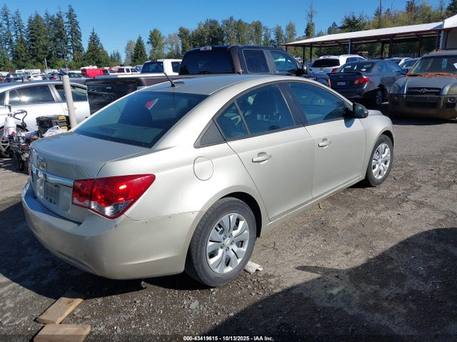 Продажа на аукционе авто 2013 Chevrolet Cruze Ls Auto, vin: 1G1PA5SG2D7167744, номер лота: 43419615