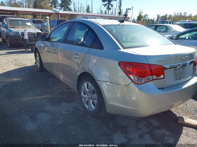 Продажа на аукционе авто 2013 Chevrolet Cruze Ls Auto, vin: 1G1PA5SG2D7167744, номер лота: 43419615