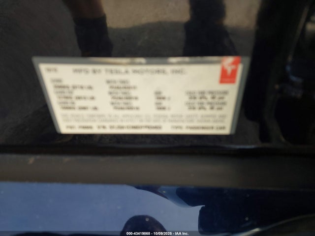 2013 TESLA MODEL S 5YJSA1CN8DFP03453 Photo 8