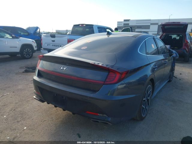 2021 HYUNDAI SONATA 5NPEK4JC0MH113732 Photo 3