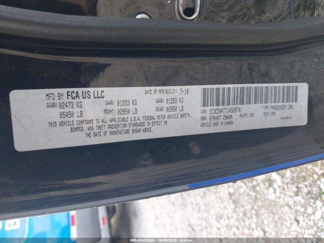 2018 DODGE CHARGER 2C3CDXAT7JH328701 Photo 8