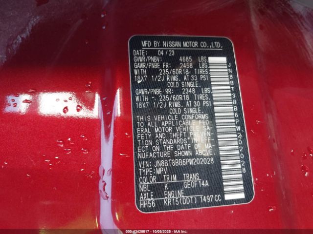 2023 NISSAN ROGUE JN8BT3BB6PW202028 Photo 8