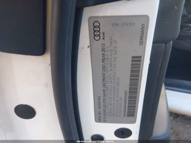 2017 AUDI A4 WAUANAF46HN009397 Photo 8