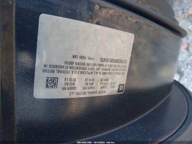 2013 CHEVROLET CORVETTE 1G1YW2DW0D5105473 Photo 8