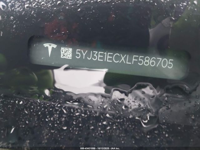 2020 TESLA MODEL 3 5YJ3E1ECXLF586705 Photo 8