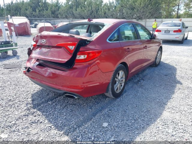 2015 HYUNDAI SONATA 5NPE24AF8FH257834 Photo 3