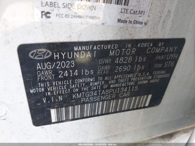 2023 GENESIS G70 KMTG34TA8PU134115 Photo 8