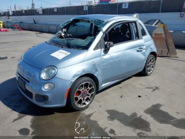 2013 FIAT 500 3C3CFFBR9DT535092 Photo 1
