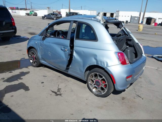 2013 FIAT 500 3C3CFFBR9DT535092 Photo 2