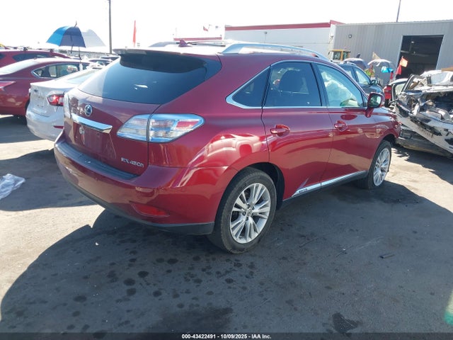 2011 Lexus Rx 450h მანქანა იყიდება აუქციონზე, vin: JTJBC1BA6B2040728, აუქციონის ნომერი: 43422491