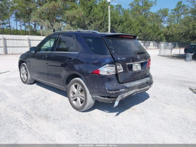 2014 MERCEDES-BENZ ML 350 4JGDA5HB4EA413182 Photo 2
