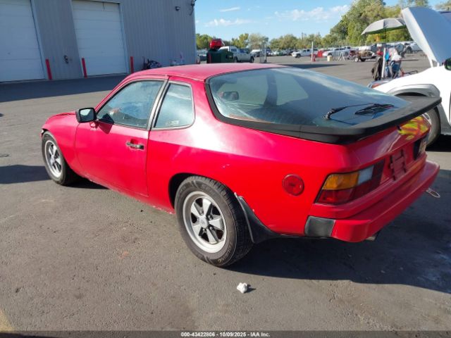 1987 PORSCHE 924 WP0AA092XHN452123 Photo 2