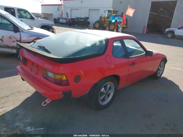 1987 PORSCHE 924 WP0AA092XHN452123 Photo 3