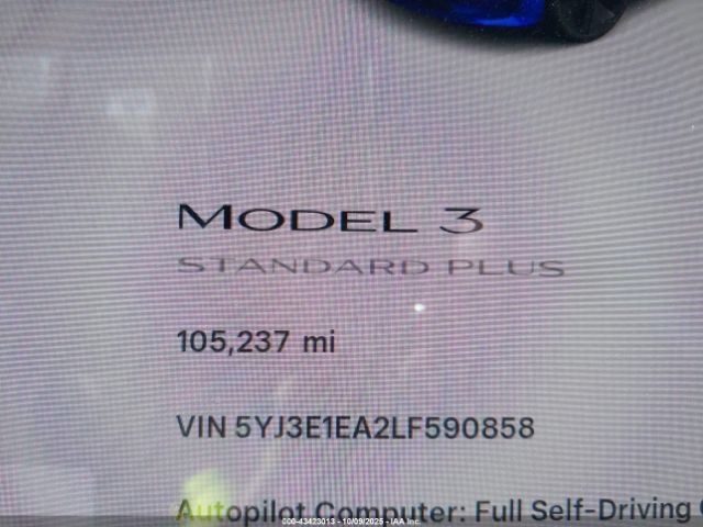 2020 TESLA MODEL 3 5YJ3E1EA2LF590858 Photo 6