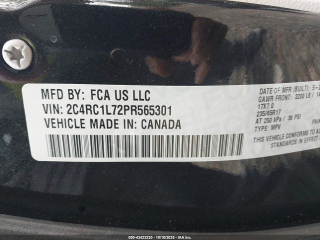 2023 CHRYSLER PACIFICA HYBRID 2C4RC1L72PR565301 Photo 8