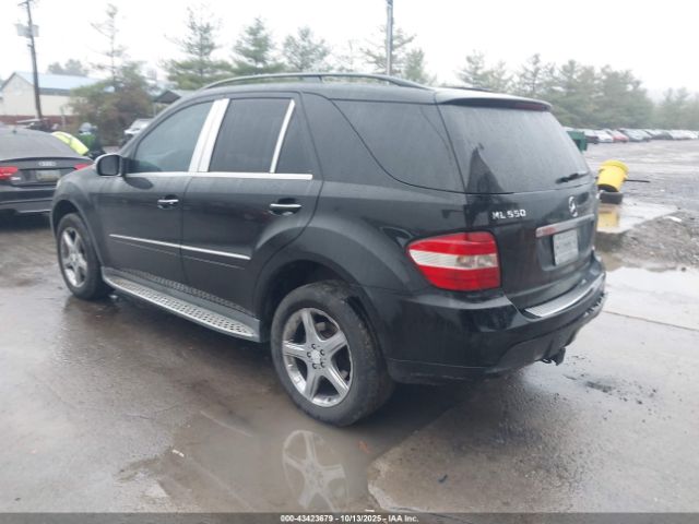 2008 MERCEDES-BENZ ML 550 4JGBB72E08A418662 Photo 2