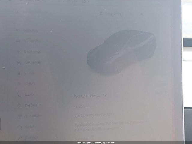 2023 TESLA MODEL Y 7SAYGDED6PF944272 Photo 6