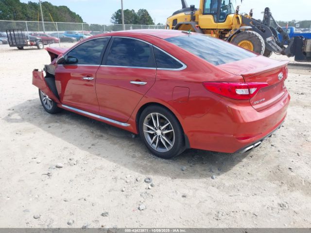 2015 HYUNDAI SONATA 5NPE34AB1FH170318 Photo 2