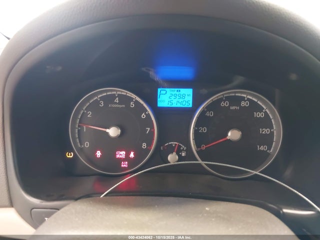 Продажа на аукционе авто 2011 Hyundai Accent Gls, vin: KMHCN4AC7BU615621, номер лота: 43424062