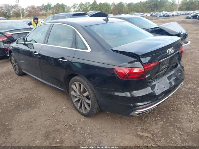 2022 AUDI A4 WAUABAF47NN002740 Photo 2
