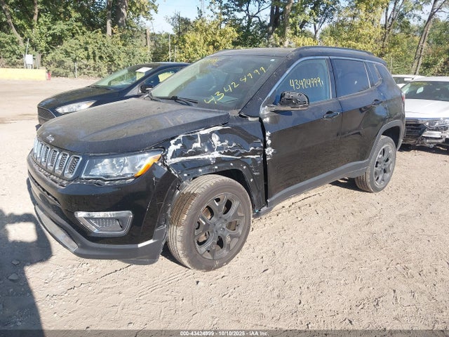 43424999 :رقم المزاد ، 3C4NJDCB7JT501589 vin ، 2018 Jeep Compass Limited 4x4 مزاد بيع