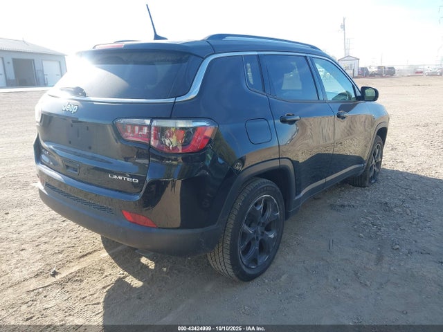 43424999 :رقم المزاد ، 3C4NJDCB7JT501589 vin ، 2018 Jeep Compass Limited 4x4 مزاد بيع