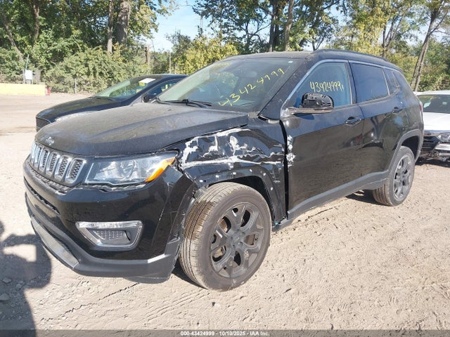 43424999 :رقم المزاد ، 3C4NJDCB7JT501589 vin ، 2018 Jeep Compass Limited 4x4 مزاد بيع