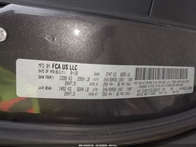 2018 CHRYSLER PACIFICA 2C4RC1FG3JR356751 Photo 8