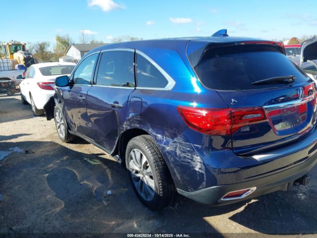 2015 ACURA MDX 5FRYD4H49FB029804 Photo 2