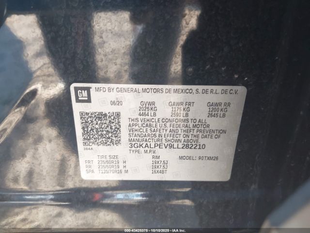 2020 GMC TERRAIN 3GKALPEV9LL282210 Photo 8