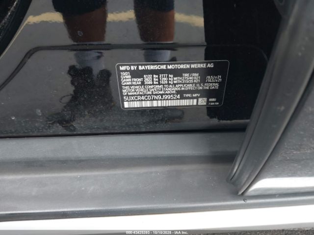 2022 BMW X5 5UXCR4C07N9J99524 Photo 8