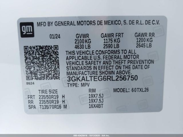 2024 GMC TERRAIN 3GKALTEG6RL256750 Photo 8