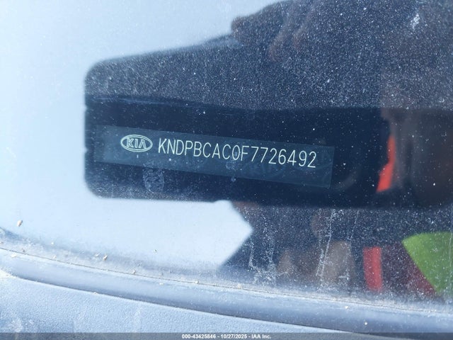 Продажа на аукционе авто 2015 Kia Sportage Lx, vin: KNDPBCAC0F7726492, номер лота: 43425846