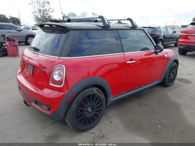 2012 MINI COOPER S WMWSV3C52CT385323 Photo 3