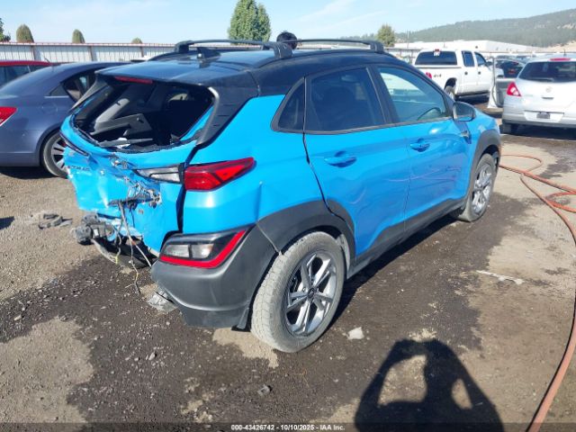 2022 HYUNDAI KONA KM8K62ABXNU920314 Photo 3