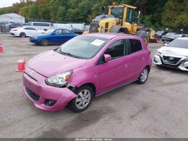 2015 MITSUBISHI MIRAGE ML32A4HJ6FH055558 Photo 1