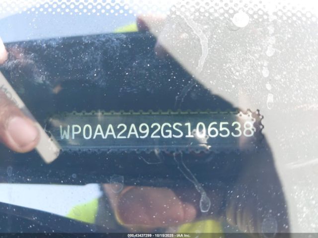 2016 PORSCHE 911 WP0AA2A92GS106538 Photo 8