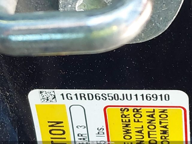 2018 CHEVROLET VOLT 1G1RD6S50JU116910 Photo 8