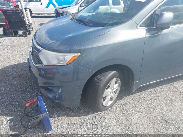 2012 Nissan Quest Sv მანქანა იყიდება აუქციონზე, vin: JN8AE2KP5C9047850, აუქციონის ნომერი: 43427454