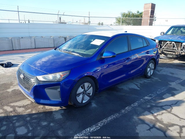 KMHC65LCXKU168802 Hyundai Ioniq Hybrid Blue