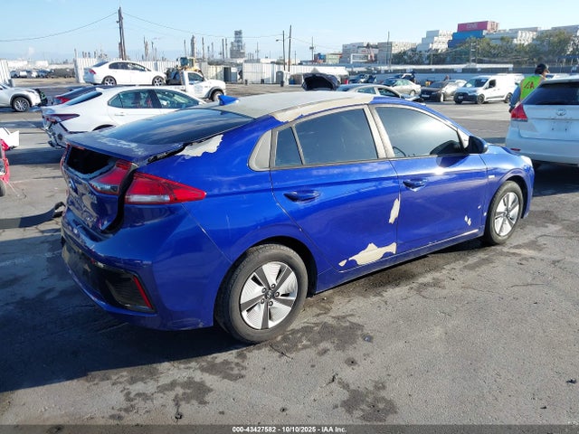 KMHC65LCXKU168802 Hyundai Ioniq Hybrid Blue