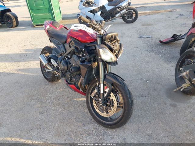 2024 TRIUMPH MOTORCYCLE STREET TRIPLE SMTA614K5RTBN9956