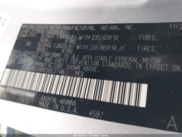 2024 TOYOTA HIGHLANDER HYBRID 5TDKBRCH8RS603748 Photo 8