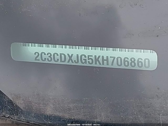 2019 DODGE CHARGER 2C3CDXJG5KH706860 Photo 8