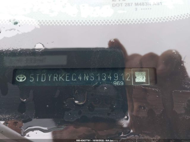 2022 TOYOTA SIENNA 5TDYRKEC4NS134912 Photo 8