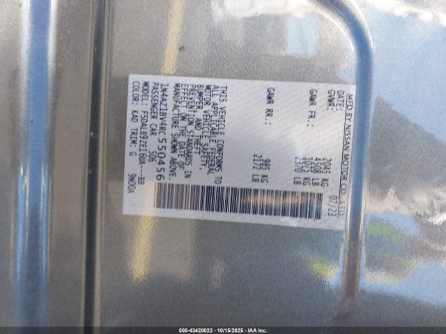 2024 NISSAN LEAF 1N4AZ1BV4RC550456 Photo 8