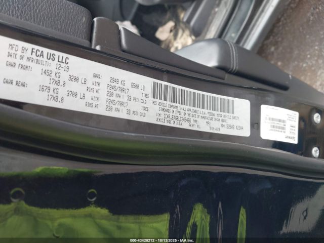 2020 JEEP GRAND CHEROKEE 1C4RJEAG8LC245466 Photo 8