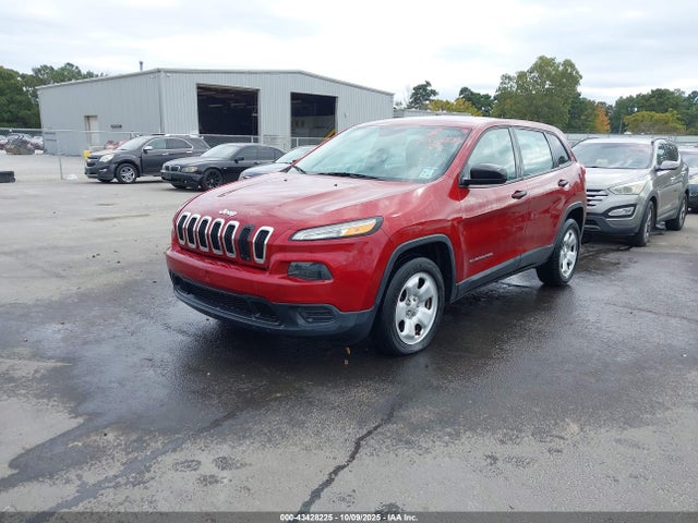 2014 Jeep Cherokee Sport მანქანა იყიდება აუქციონზე, vin: 1C4PJLAB1EW279928, აუქციონის ნომერი: 43428225