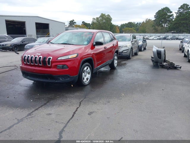 2014 Jeep Cherokee Sport მანქანა იყიდება აუქციონზე, vin: 1C4PJLAB1EW279928, აუქციონის ნომერი: 43428225
