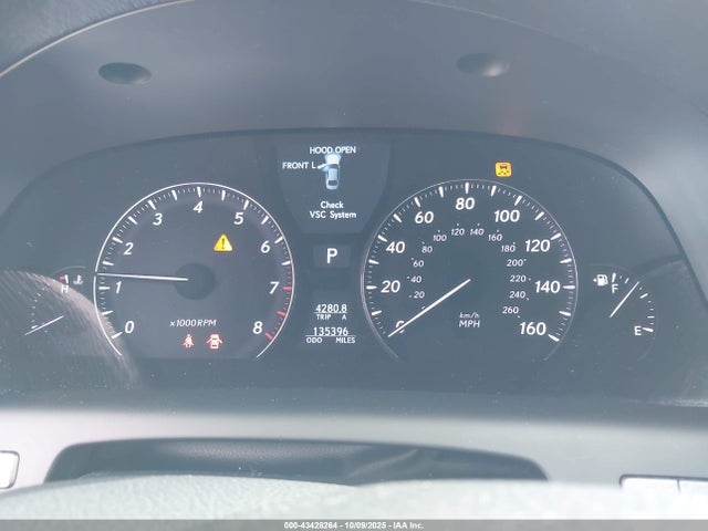 Aukcja sprzedaży 2007 Lexus Ls 460, vin: JTHBL46F575001403, numer aukcji: 43428264